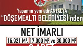 Belediyeden vergi muafiyetli arsa ihalesi