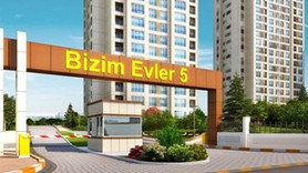 Bizim Evler 5'te son 2+1 daireler! 159 bin liradan