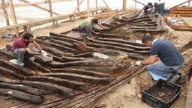 Yenikapı'da 1500 yıllık batık ticari tekne bulundu