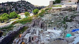 Başkent'te Roma dönemine ait Antik Tiyatro tarihe kazandırılıyor