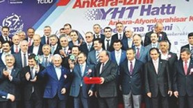 Ankara İzmir Yüksek Hızlı Tren'in temeli atıldı