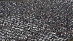 Her ay milyonlarca araba bu alanlarda çürümeye bırakılıyor
