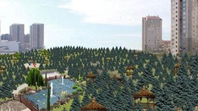 TOKİ, İstanbul'a dev park projesi bir park kuruyor