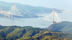 Yavuz Sultan Selim Köprüsü'nün havadan görüntüleri çekildi