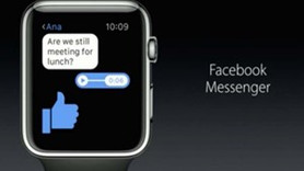 Apple Watch'da Facebook Messenger sürprizi