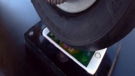 iPhone 6s'i yarış motoru ezdi, yine de çalışıyor!