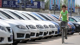 Çin'de otomobil satışları düştü!