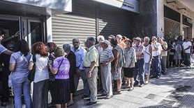 Yunanistan'da bankaların açılışı 13 Temmuz'a ertelendi!