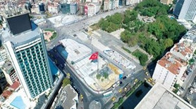 Taksim Meydanı'na bitki bahçesi yapılacak