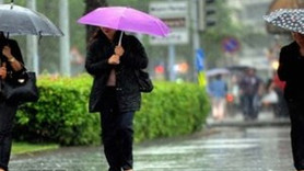 Okulların açılmasıyla yağmurda geldi!