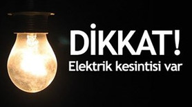 İstanbul'da 7 Eylül'de bu ilçelere elektrik verilmeyecek!