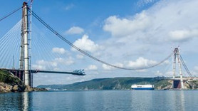 Yavuz Sultan Selim Köprüsü'nde son 391 metre!