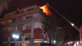 Emre Belözoğlu'nun babasının oturduğu rezidansta yangın çıktı
