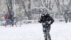 Bayburt'ta yoğun kar nedeniyle okullar tatil edildi