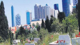 İstanbul'da gayrimenkul fiyatına mezar