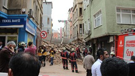 Beyoğlu'nda çöken bina ünlü oyuncuya aitmiş