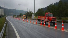 Yola çıkacaklar dikkat! Bolu Dağı Tüneli trafiğe kapatıldı