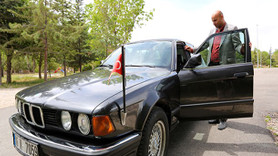 Bir dönemin en ünlüsü Özal'ın arabası satılıyor