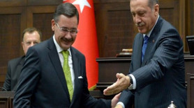 Gökçek makam odasını topladı