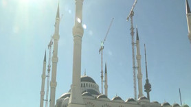 Cumhurbaşkanı Çamlıca Camii'ni inceledi