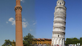 Pisa Kulesi'ne benzetiliyordu! ''Eğri Minare'' restore edilecek