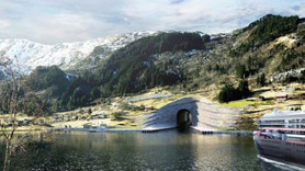 Norveç'te 315 milyon dolarlık tünel!