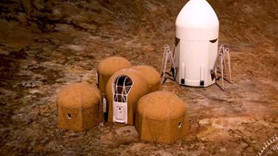 NASA, Mars'a yapılacak konutları tanıttı