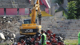 Eskişehir Atatürk Stadı yıkılıyor!