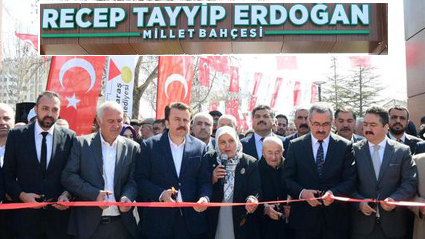 Recep Tayyip Erdoğan Millet Bahçesi açıldı
