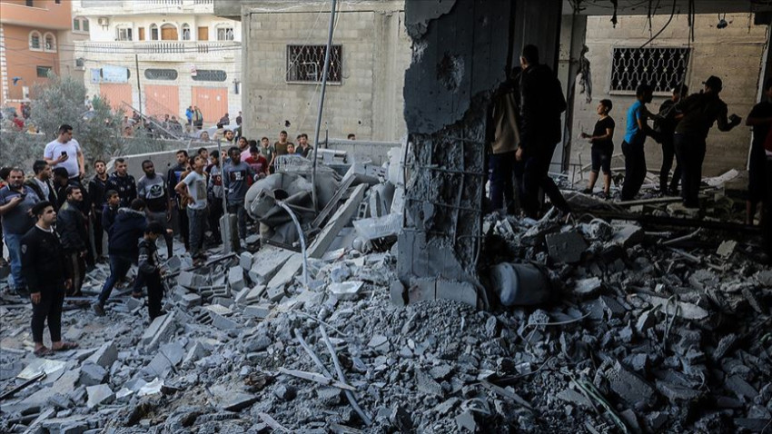 Gazze'de 130 konut kullanılamaz hale geldi