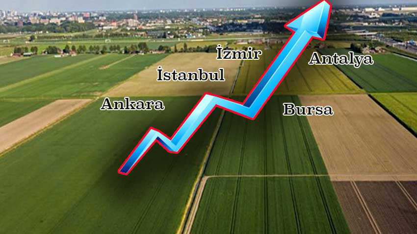 Beş büyük ildeki arsa fiyatları şaşırttı! Hiçbir şey eskisi gibi değil...