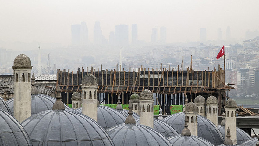İBB'den İlim Yayma Vakfı inşaatına tepki! "Süleymaniye Camii'nin silüeti bozuluyor" iddiası