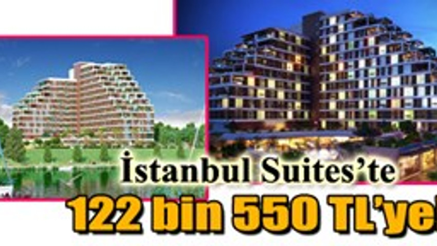 Sefaköy İstanbul Suites Evleri'nde 122 bin 550 TL'ye!