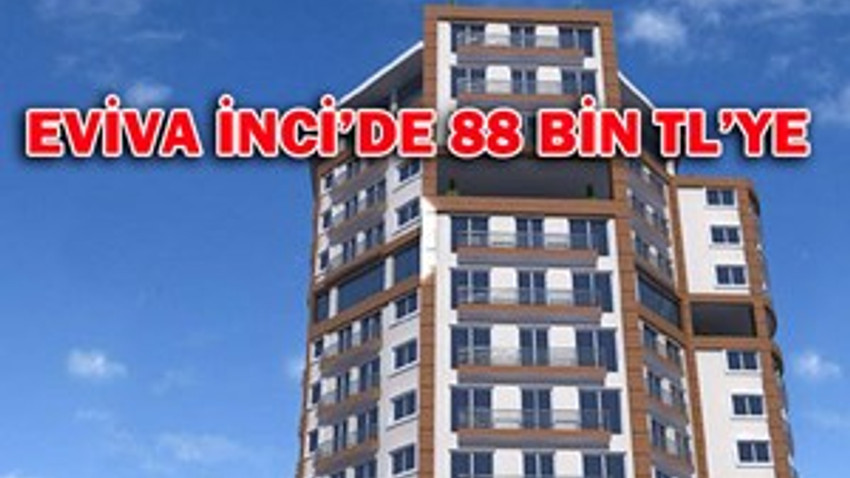 Evviva İnci'de 88 bin 750 TL'ye