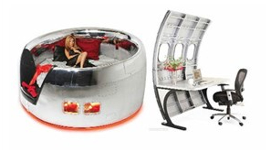 Motoart dekorasyon trendine uçak malzemelerini ekledi!