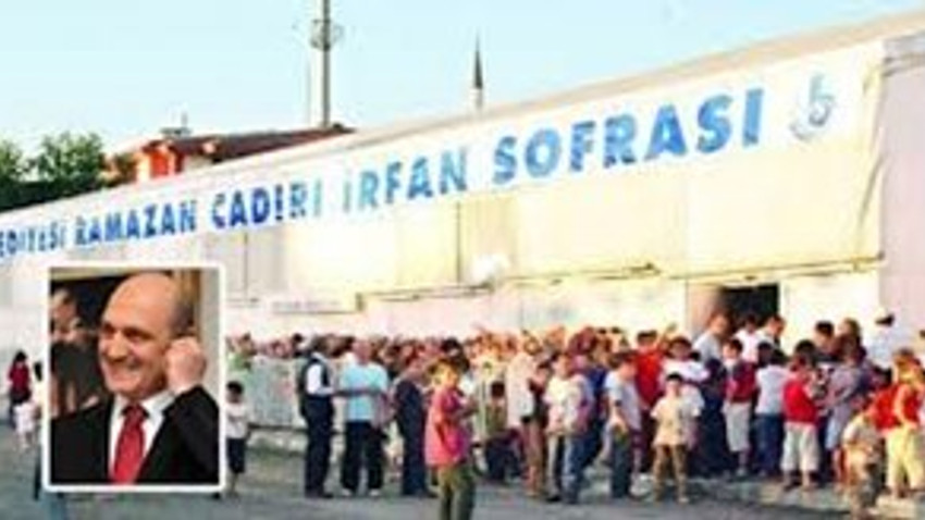 Erdoğan Bayraktar Bağcılar'da iftar çadırında dönüşümü anlatacak!