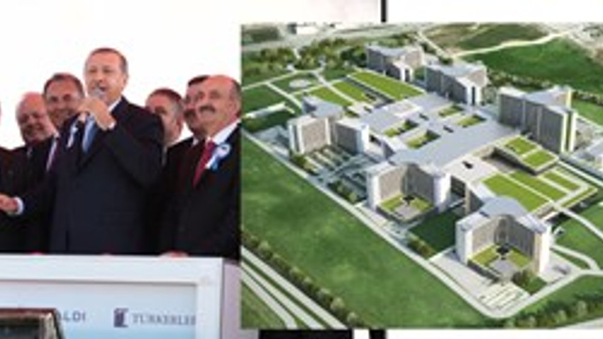 Türkiye'nin en büyük hastanesi Etlik Şehir Hastanesi'nin temeli atıldı!