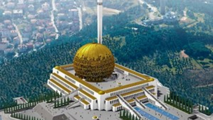 Kabul edilmeyen Çamlıca Camii projesi dünya birincisi oldu!