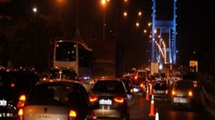 İstanbullular dikkat! Köprüde çalışmalar 31 Ocak'a kadar sürecek!