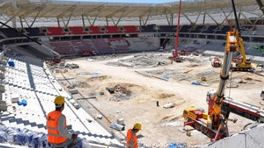 Mersin Arena Stadyumu’nda sona yaklaşılıyor!