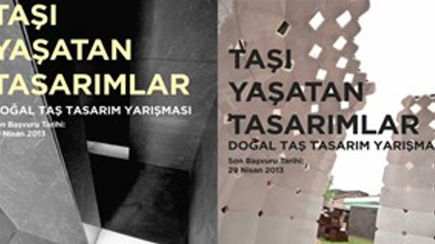 Taşı Yaşatan Tasarımlar Yarışması'na 290 proje başvurdu!