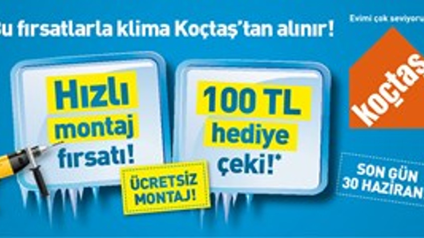 Koçtaş sıcak yaz günlerine hazır! Yüzlerce klima ve vantilatör seçeneği!