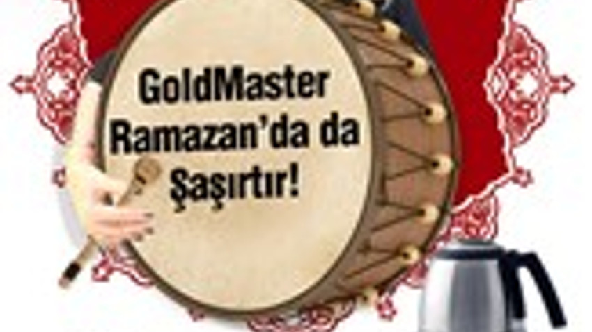 Goldmaster'ın Ramazan kampanyasında tost makinesi ve çay makinesi alana 100 TL indirim fırsatı