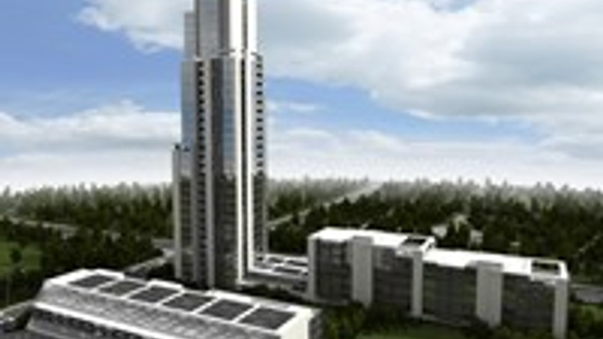 Paladyum Beytepe'nin camları yüzde 50 güneş kontrolü sağlıyor!