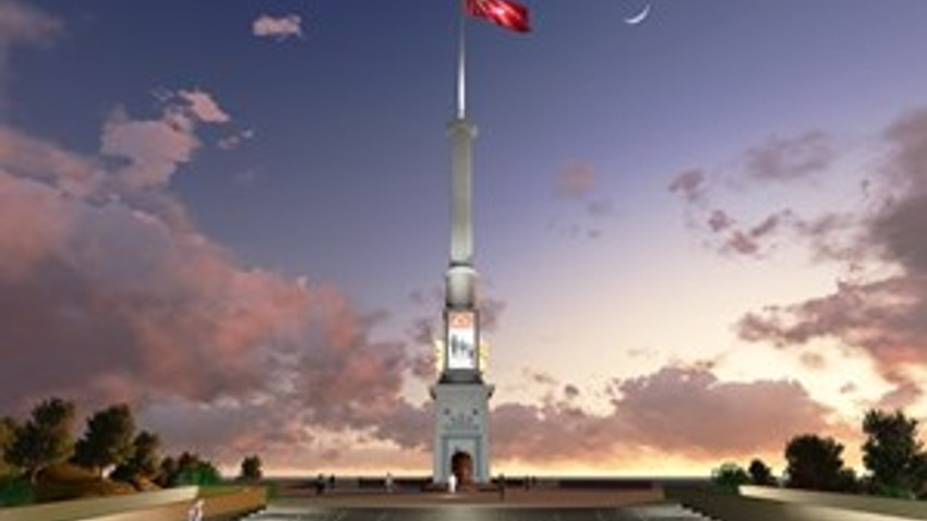 Sarıkamış şehitleri anısına TOKİ’den 99 metrelik anıt