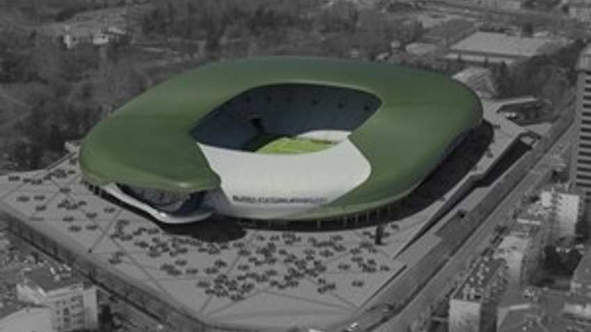 Bursa'nın yeni stadı yükseliyor