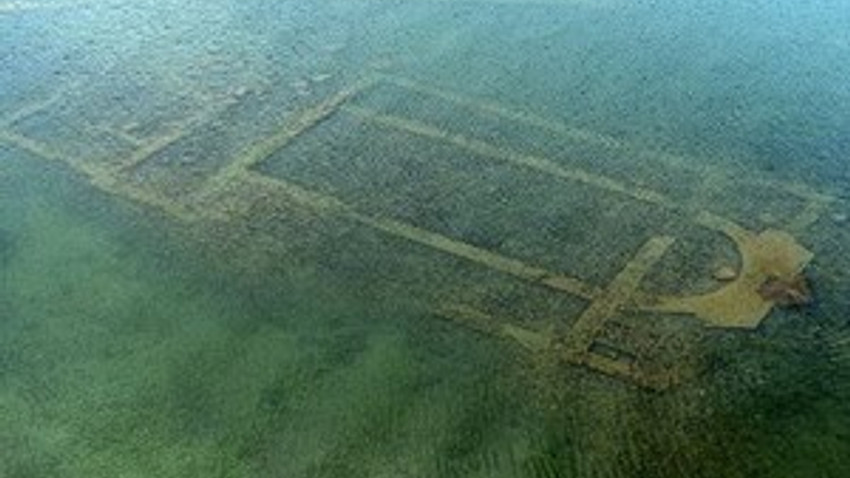 1600 yıllık bazilika altı cam teknelerle gezilecek