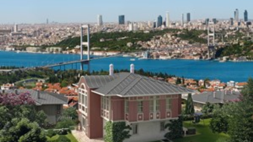 Antteras'ta Boğaz'a 0 ahşap ev nostaljisi