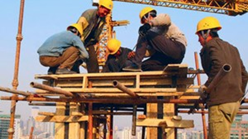 Kurtuluş inşaatta...