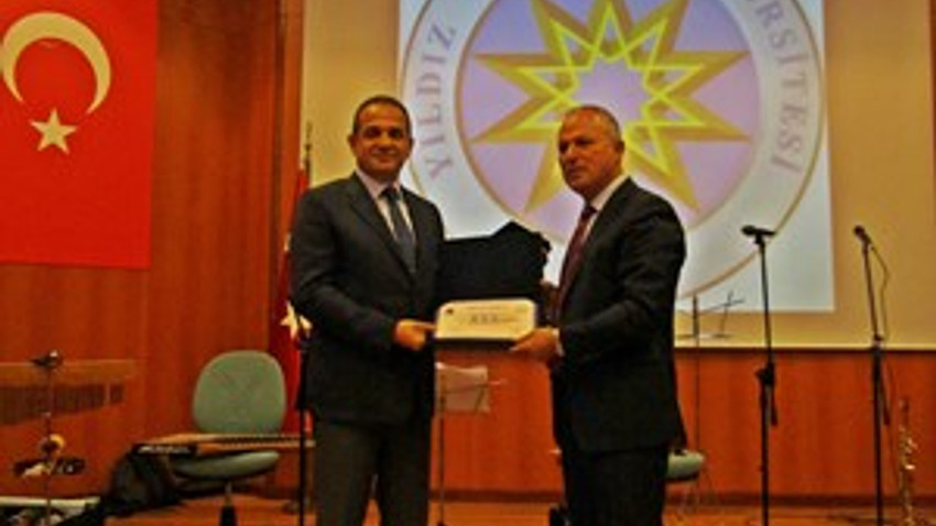 Yıldız Teknik Üniversitesi’nden Ali Dumankaya’ya ödül